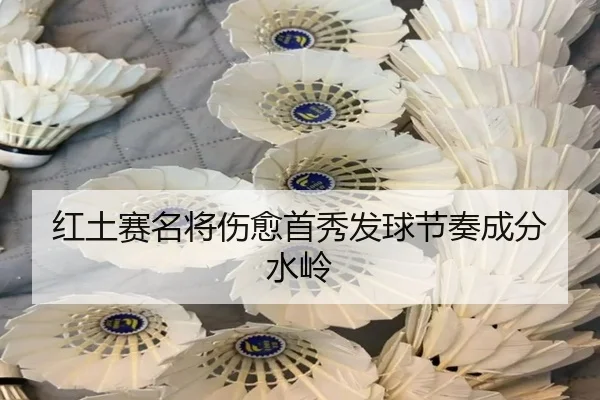 红土赛名将伤愈首秀发球节奏成分水岭